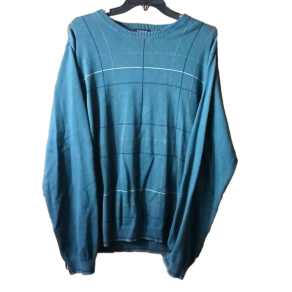 COPY - 👕10/$30 VAN Heusen Teal Large Sweater Box 27